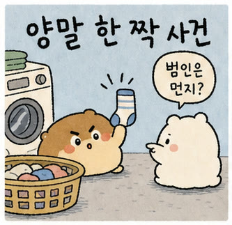 양말 한 짝 사건 썸네일